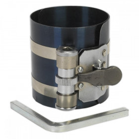 Sealey Piston Ring Compressor 75mm dia 60-125mm