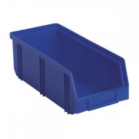 Sealey Plastic Storage Bin Deep 105 x 240 x 85mm - Blue Pack of 28