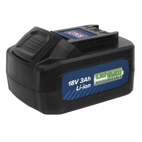 Sealey Power Tool Battery 18V 3Ah Lithium-ion for CP400LI & CP440LIHV