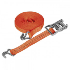 Sealey Ratchet Tie Down 35mm x 10m Polyester Webbing 2000kg Load Test