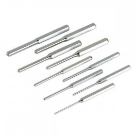 Sealey Roll Pin Punch Set 9pc 3-12mm Metric