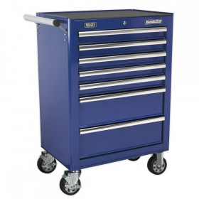 Sealey Rollcab 7 Drawer with Ball Bearing Slides - Blue