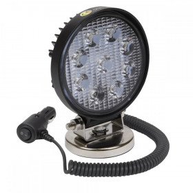 Sealey Round Work Light with Magnetic Base 27W LED
