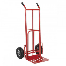 Sealey Sack Truck with Pneumatic Tyres & Foldable Toe 250kg Capacity