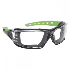 Sealey Safety Spectacles with EVA Foam Lining - Clear Lens