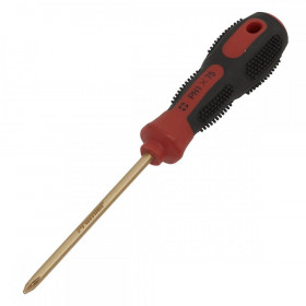 Sealey Screwdriver Phillips #1 x 75mm Non-Sparking