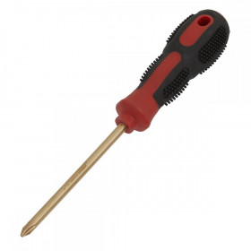 Sealey Screwdriver Phillips #2 x 100mm Non-Sparking