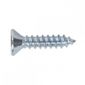 Sealey Self Tapping Screw 3.5 x 16mm Countersunk Pozi Pack of 100