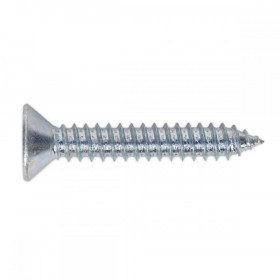 Sealey Self Tapping Screw 6.3 x 38mm Countersunk Pozi Pack of 100