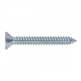 Sealey Self Tapping Screw 6.3 x 51mm Countersunk Pozi Pack of 100