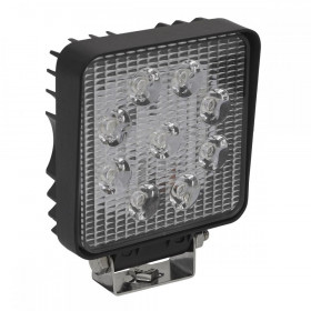 Sealey Square Work Light with Mounting Bracket 27W LED