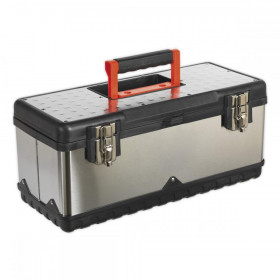 Sealey Stainless Steel Toolbox 505mm with Tote Tray