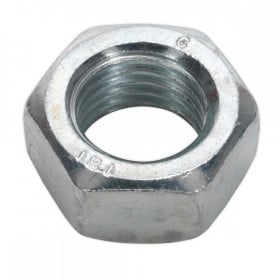 Sealey Steel Nut M20 Zinc Pack of 10