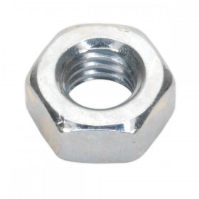 Sealey Steel Nut M6 Zinc Pack of 100