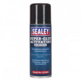 Sealey Super Glue Activating Aerosol 200ml
