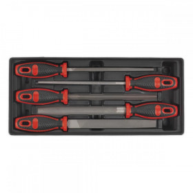 Sealey Tool Tray with Engineers File Set 5pc