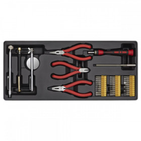 Sealey Tool Tray with Precision & Pick-Up Tool Set 38pc