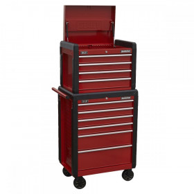 Sealey Topchest 4 Drawer & Rollcab 6 Drawer Combination