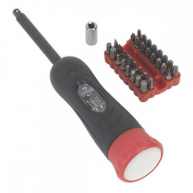 Sealey Torque Screwdriver Set 34pc 2-10Nm 1/4"Sq Drive