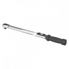 Sealey Torque Wrench Locking Micrometer Style 1/2"Sq Drive 40-210Nm(30-150lb.ft) Calibrated