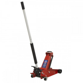 Sealey Trolley Jack 3tonne with Foot Pedal