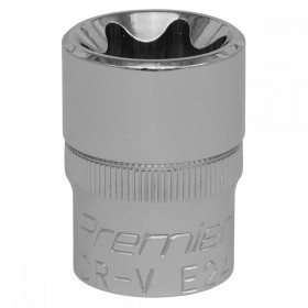 Sealey TRX-Star* Socket E24 1/2"Sq Drive