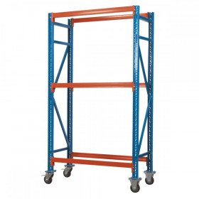 Sealey Two Level Mobile Tyre Rack 200kg Capacity Per Level