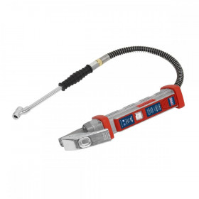 Sealey Tyre Inflator 0.5m Hose with Twin Push-On Connector