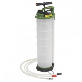 Sealey Vacuum Oil & Fluid Extractor & Discharge 6L