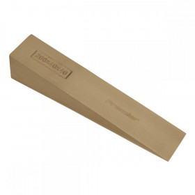 Sealey Wedge 200 x 40 x 40mm Non-Sparking