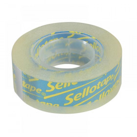 Sellotape Blister Pack 18mm x 25m Clear