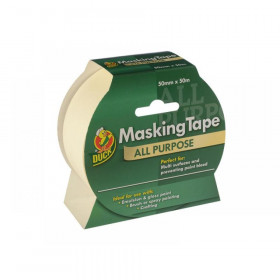 Shurtape Duck Tape All-Purpose Masking Tape 50mm x 50m