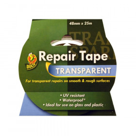 Shurtape Duck Tape Repair Tape Transparent 48mm x 25m