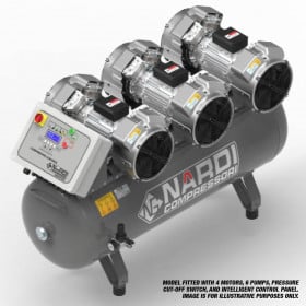 SIP NARDI Extreme MP 9.00hp 270L Compressor with Control Panel