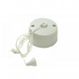 Smj PPSWCL1W Ceiling Pull Switch 6A 1-Way Trade Pack