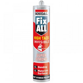 Soudal Fix ALL High Tack Invisible - 290ml - Invisible