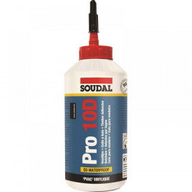 Soudal Pro 10D* Wood Adhesive - 750gr - White