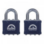 Squire 35T 35T Stronglock Card (2) Padlocks 38Mm Open Shackle Keyed
