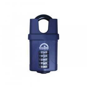 Squire CP60 Combination Padlock 5-Wheel 60mm Close Shackle