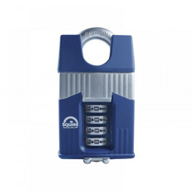 Squire Warrior High-Security Closed Shackle Combination Padlock 55mm