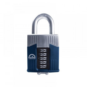 Squire Warrior High-Security Open Shackle Combination Padlock 65mm
