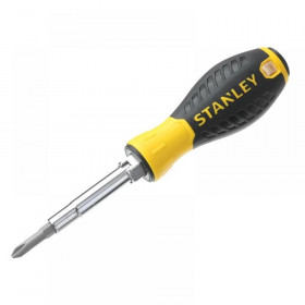 STANLEY 6-Way Screwdriver Carded