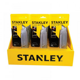 STANLEY 99E Counter Display of 12 Knives