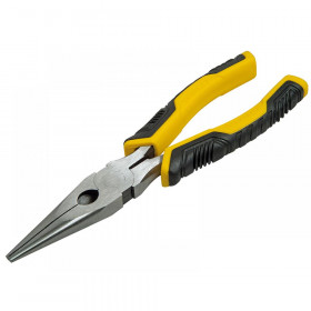 STANLEY ControlGrip Long Nose Cutting Pliers 200mm (8in)
