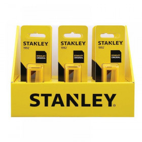 STANLEY Display Of 18 x Blade Dispensers
