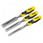 Stanley® STHT5-16359 Dynagrip™ Bevel Edge Chisel With Strike Cap Set, 3 Piece