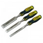 Stanley® 2-16-268 Fatmax® Bevel Edge Chisel With Thru Tang Set, 3 Piece