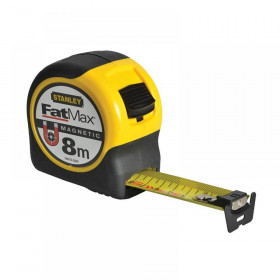 STANLEY FatMax Magnetic BladeArmor Tape 8m (Width 32mm) (Metric only)