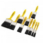 Stanley® STPPYS00 Hobby Paint Brush Set Of 10 12(2) 25(2) 38(3) 50(2) & 75Mm