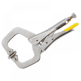 STANLEY Locking C-Clamp with Swivel Tips 170mm